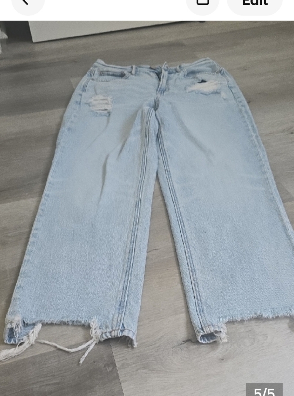 American Eagle Outfitters Light Blue Denim Jeans